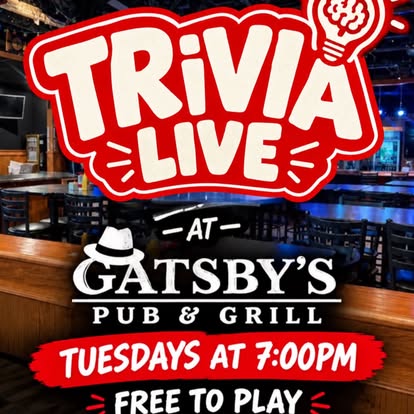 Trivia Live flyer